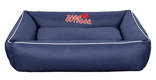 Wasserdicht CAZO Outdoor Hundebett 140x120cm, Größe XXL, Farbe Navy, L1704/E von CAZO Design For Pets