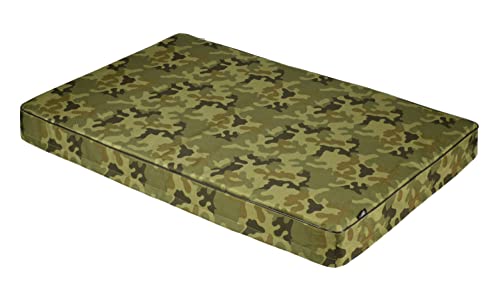 Wasserfeste Orthopädische Matratze CAZO Outdoor Hundebett für Katze 120 x 80 x 10 cm, Größe XL, Armabfarbe, L1735/C von CAZO Design For Pets