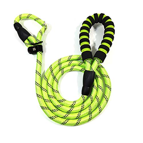 Verstellbares Haustierleinenhalsband 2 in 1 Reflektierendes Pad-Leine-Trainingsseil, geeignet for kleine und mittelgroße Hunde einfach und bequem ( Color : D ) von CCBUY