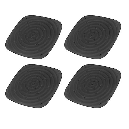 4 waschbare Hühner-Nistkasten-Pads, Nischen-Design, schützt Eier, Hühnermatte, für alle Geflügel (schwarz) von CCYLEZ