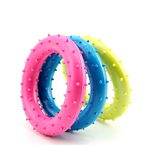 CDKJ Interaktive Spielzeug Haustiere Hunde Katze Beißring Spielzeug Toy Hunde 1pcs Farbe zufällig von CDKJ