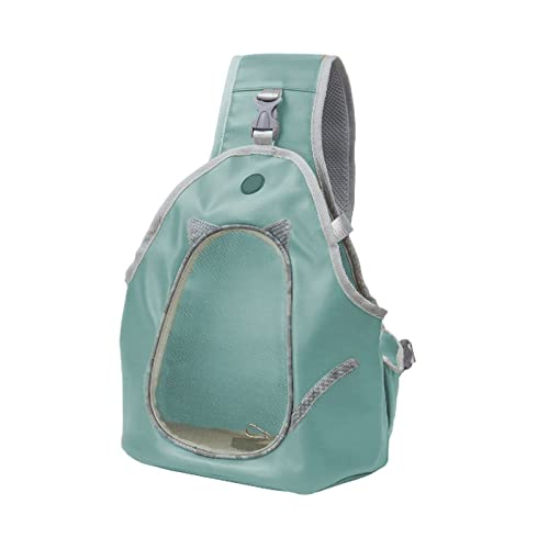 Tragetuch Hund,Hundetragetasche Haustiere Slingträger Pu. Tasche Atmungsaktive Katze Haustiere Brust Rucksack Outdoor Walking Haustiere Welpen Hund Schulter Sling Tasche for kleine Hundekatze (Color von CEFPOD