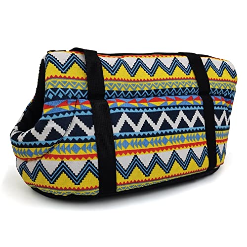 Tragetuch Hund,Hundetragetasche Reise Hundeträgerbeutel Pet Carrier for Hunde Katzen Pet Sling Tasche Weiche Welpen Katze Hund Umhängetaschen Chihuahua Mops Kleine Hundetasche S/L (Color : 4, Size von CEFPOD