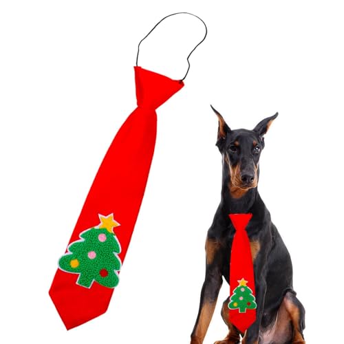 Hundehalsband-Fliege, Weihnachtsfliege, verstellbar, große Hunde, Halsband, Haustierpflege-Zubehör für Welpen, Katzen, Haustiere von CENMOO