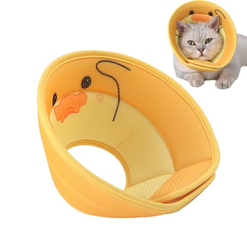 Katzenkegel – Weicher Katzenkegel mit süßem Tiermuster – Donut-Halsband für Hunde, Kegel für kleine Hunde, Kätzchen für Katzen und Hunde, schützt Wunden Cenmoo von CENMOO