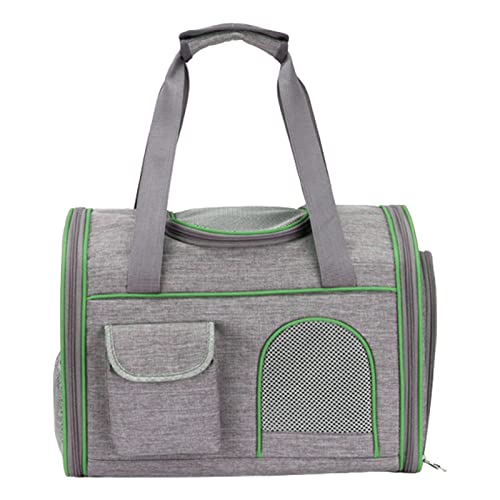 Reisetasche für Haustiere, tragbare Tragetasche für Haustiere, weiche Seiten, Reisetasche für Hunde, Babytrage für Haustiere, faltbar, E von CENMOO