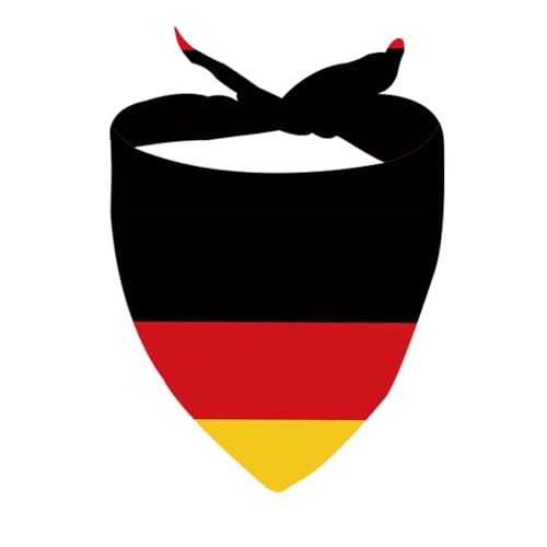 1 Stück Deutschland Schal Deutschland Länderflagge Hund Bandana Deutsch Thema Hund Geschenk (Deutschland Länderflagge D) von CENWA