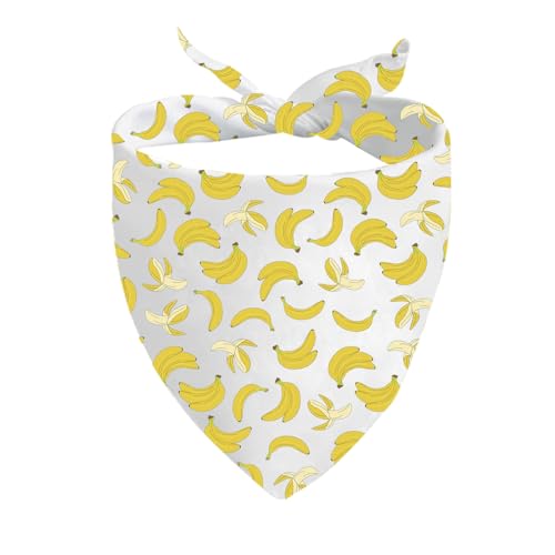 1 x Bananen-Hundehalstuch, Frühlings-Hundehalstuch, Sommer-Hundehalstuch, Bandana (Banana D) von CENWA