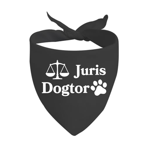 Hundehalstuch Juris Dogtor, Hundehalstuch, Skalen der Gerechtigkeit, Hundehalstuch, Anwalt, Geschenk, Geschenk für Rechtsanwälte, Studenten, Geschenk (Gerechtigkeitshund, D-EU) von CENWA