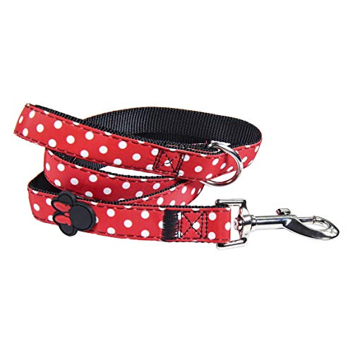 CERDÁ LIFE'S LITTLE MOMENTS - Minnie Mouse Hundeleine Kleine Hunde 1 m Minnie Mouse Leine Hund - Offizielle Disney Lizenz Rot von CERDÁ LIFE'S LITTLE MOMENTS