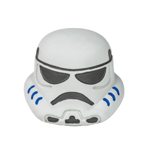 CERDÁ LIFE'S LITTLE MOMENTS Star Wars Hundespielzeug – Weiß – Stormtrooper – Größe 7 x 7 x 7 cm – Hundespielzeug aus Latex – Originalprodukt, entworfen in Spanien von CERDÁ LIFE'S LITTLE MOMENTS