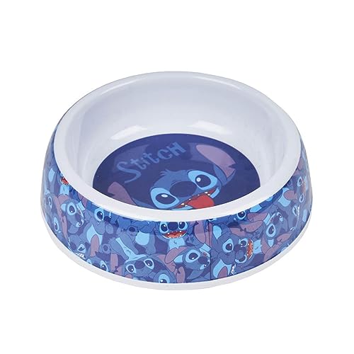 CERDÁ LIFE'S LITTLE MOMENTS Stitch Futternapf für Hunde, offizielles Disney-Lizenzprodukt, eine lustige Note für das Futter Ihres Hundes von CERDÁ LIFE'S LITTLE MOMENTS