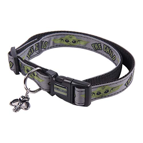 CERDÁ LIFE'S LITTLE MOMENTS The Mandalorian Hundehalsband, offizielles Disney-Lizenzprodukt, Grün, XXS-XS von CERDÁ LIFE'S LITTLE MOMENTS