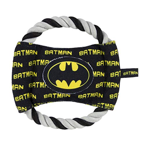 CERDÁ LIFE'S LITTLE MOMENTS - for Fan Pets | Batman Hundespielzeug Seil Beißring - Offizielle DC Comics Lizenz, Mehrfarbig von CERDÁ LIFE'S LITTLE MOMENTS