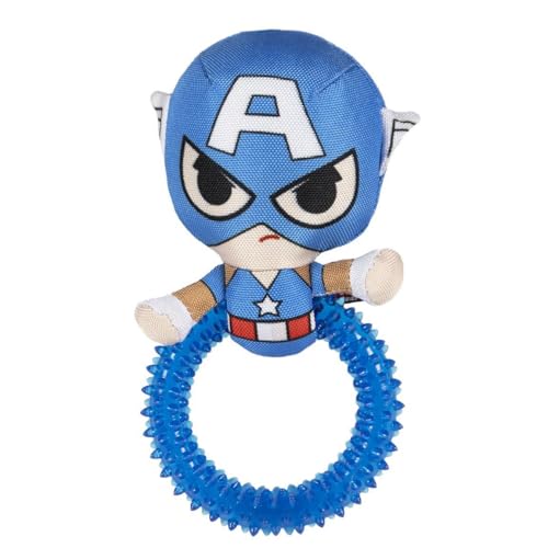 CERDÁ LIFE'S LITTLE MOMENTS - for Fan Pets Captain America/Avengers Hundespielzeug - Offizielle Marvel Lizenz von CERDÁ LIFE'S LITTLE MOMENTS