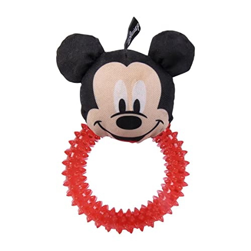 CERDÁ LIFE'S LITTLE MOMENTS - for Fan Pets | Mickey Mouse Beißring für Hunde – Offizielles Lizenzprodukt von Disney® von CERDÁ LIFE'S LITTLE MOMENTS