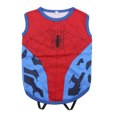 CERDÁ LIFE'S LITTLE MOMENTS - for Fan Pets | Spiderman Hundekleidung - Hunde T Shirt mit Offizieller Marvel Lizenz, XS von CERDÁ LIFE'S LITTLE MOMENTS