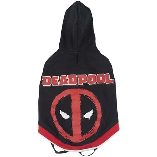 Cerdá - ForFanPets Hunde Zubehör | Hundekleidung Deadpool Hundejacke - Offizielle Marvel Lizenz von CERDÁ LIFE'S LITTLE MOMENTS