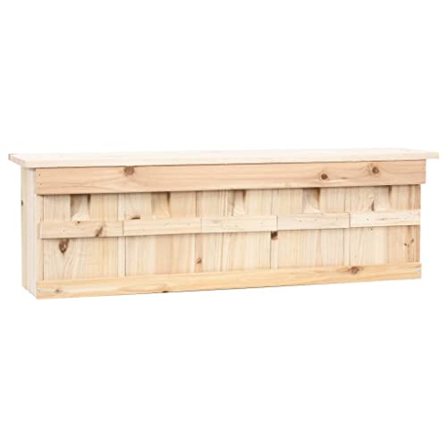 Haus & Garten Artikel - Spatzenhaus mit 5 Räumen 68x15x21 cm Firwood von CFODOJ