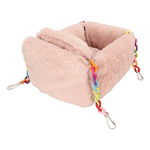 CFTGIW Hamster Kette Schinken Süßer Weicher Winter Warmer Schinken mit SM -Kissen für SM -Tierarten ArtenDas Tier Ist Vielseitig für SM, Einschließlich Hamster Hanging Ham Bedhamster von CFTGIW