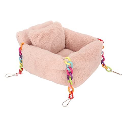 CFTGIW Hamster Kette Schinken Süßer Weicher Winter Warmer Schinken mit SM -Kissen für SM -Tierarten ArtenDas Tier Ist Vielseitig für SM, Einschließlich Hamster Hanging Ham Bedhamster von CFTGIW