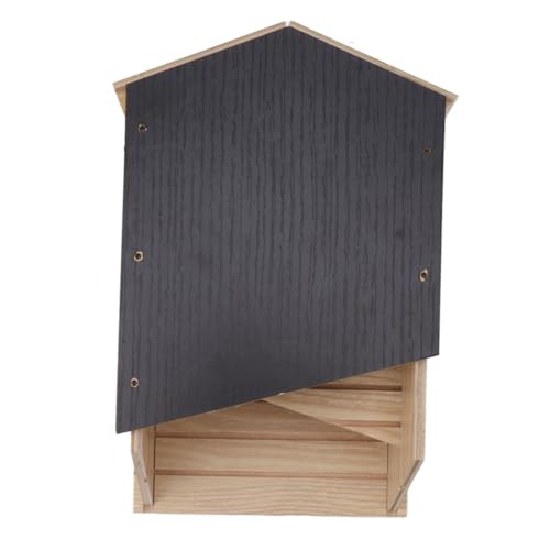 House Box CH Shelter House Kit Doppel CH. Holz Windschutzbox Schutz für Garten Im Freien Terrassenhof Können Fledermäuse in Hohen Raubtieren Ermöglichen, Es Bedeutet Es, Es von CFTGIW