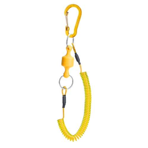CGACCSD Fliegenfischen Sicherungsclip - Forellen Ausrüstung Zubehör - Karabiner Leine Schnellverschluss Rutschsicher Halter für Salzwasser Landung Watten Boot Fluss CGACCSD Fliegenfischen Sicherungsclip - Forellen Ausrüstung Zubehör - Karabiner Leine Schnellverschluss Rutschsicher Halter für Salzwasser Landung Watten Boot Fluss von CGACCSD