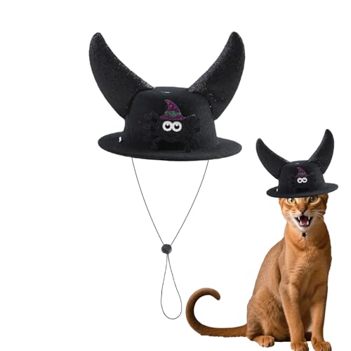 CGACCSD Hundehut | Horn Design Partytigerhut | Verstellbares Kostümzubehör Für Festivitäten Karneval Cosplay Familienfeiern Bühnenauftritte CGACCSD Hundehut | Horn Design Partytigerhut | Verstellbares Kostümzubehör Für Festivitäten Karneval Cosplay Familienfeiern Bühnenauftritte von CGACCSD