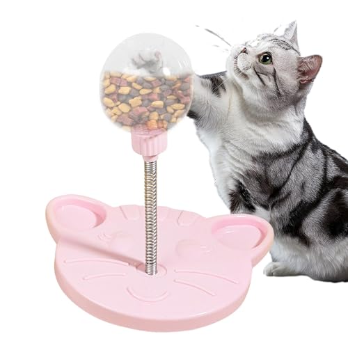 CGACCSD Wackelndes Hunde Leckerli Spielzeug, Snackball Hund, Futterball Für Hunde Interaktive Spielzeug, Langlebiger Slow Feeder Ball Geschenke Für Katzen Menschen Hundeperson von CGACCSD