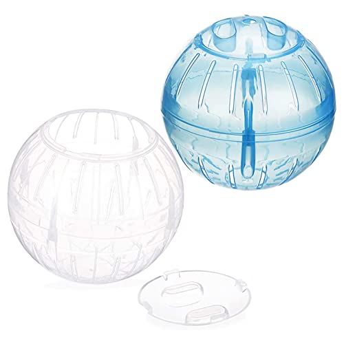 ＣＨＡＭＥＥＮ 2 Stück Hamster Übung Ball Übung Rolling Ball Hamster Spielzeug Hamster Mini Laufstall von ＣＨＡＭＥＥＮ