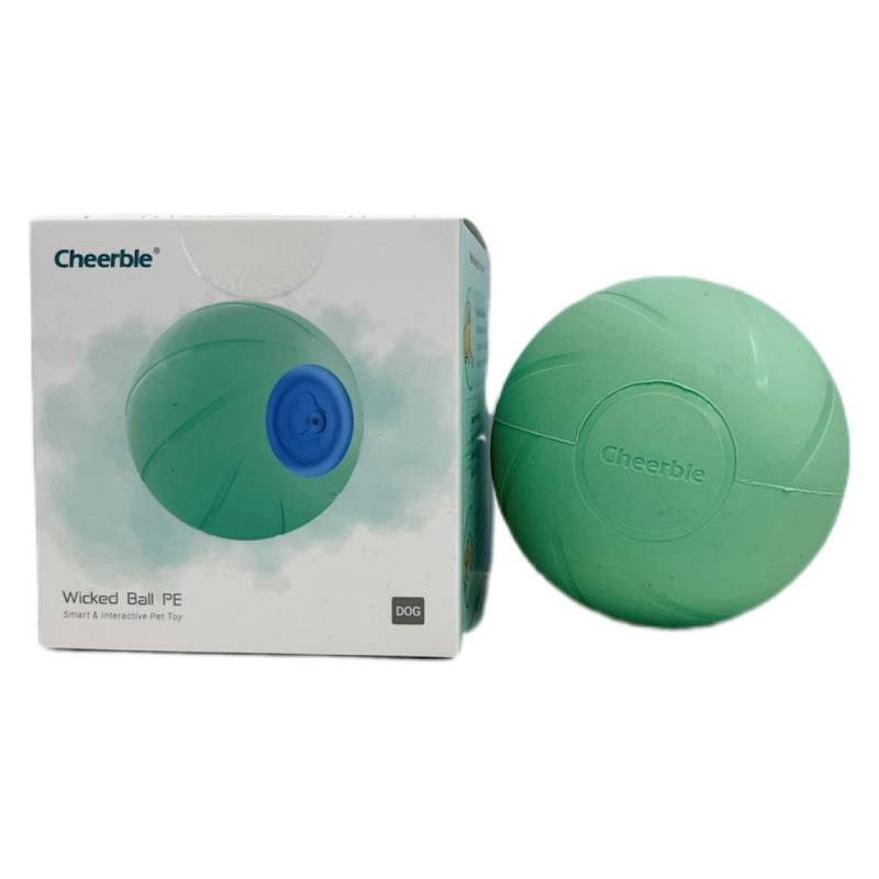 Cheerble Elektronisches Hundespielzeug Wicked Ball, grün - Ø 7,7 cm von CHEERBLE