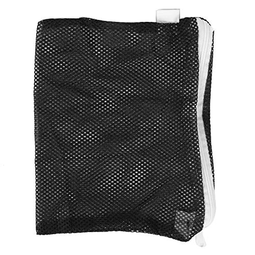 CHENGGONG Teich Aquarium Filterbeutel, Aquarium Filter Netzbeutel, Kleine Haustiere Tiere Aquarium für Fische Small 15 * 20 Black net Bag von CHENGGONG