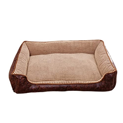 Haushaltskennel Winter Warme Abnehmbare und abwaschbare Haustiermatte Four Seasons Universal Kleines Hund Große Hund Hund Bett Winter (Color : B) von CHENMIAOMIAO