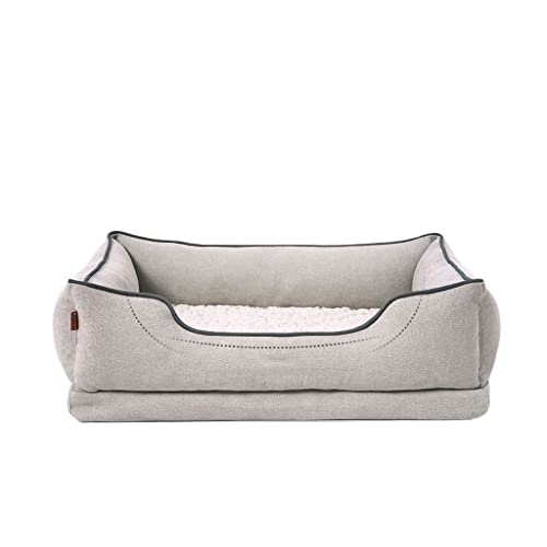 Hundekissen Kleine Hund Abnehmbare und waschbare Winter Verdickung Pad Four Seasons Universal Übergroßes Katzenbett warm im Winter warm (Color : A) von CHENMIAOMIAO