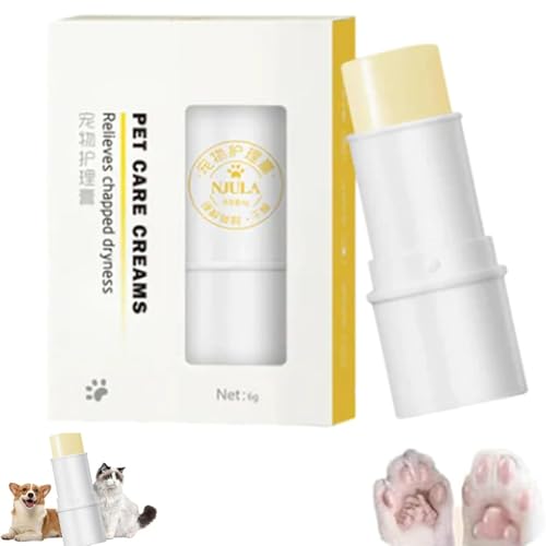 CHENRI Paw Ointment Stick, Pfotenbalsam für Hunde und Katzen, hochwertige Pfotenschutz-Creme, Hundepfotenbalsam, Katzen Pfotenbalsam, Feuchtigkeitsspendendes Balsam für trockene Pfotenballen von CHENRI