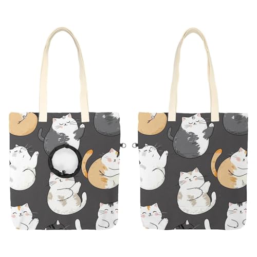 Süße Kawaii-Katzen-Haustier-Schultertasche, süße Katzentragetasche, tragbare Tragetasche für kleine Tiere, Outdoor-Reisen von CHENZZZZ