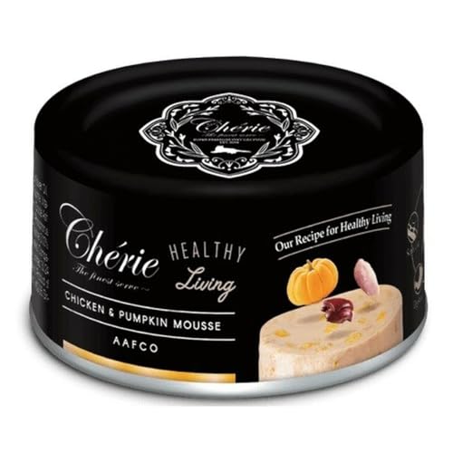 Chérie Premium - Serie Gesundes Leben - Huhn mit Kürbismousses 80g von CHÉRIE