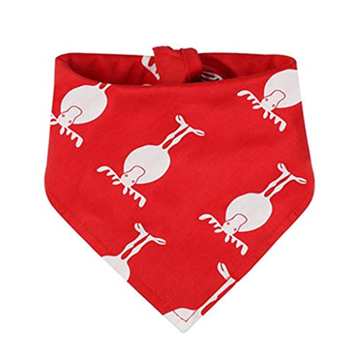 Haustier Hund Dreieck Bandana Weihnachtsschmuck Kleine Große Hundekleidung Dekoration Welpenschal Halsband (Color : B, Size : S) (CL) von CHEWO