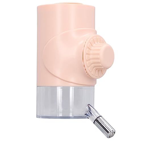 1 Stück Langlebige ABS und Edelstahl Hundekäfig Wasserflasche Hundehütte Käfig Wasserspender für Heimtierbedarf (Rosa) von CHICIRIS