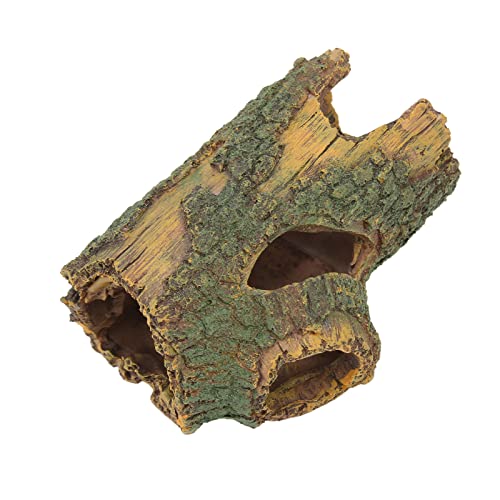 CHICIRIS Aquarium-Ornament aus Holz, Langlebig, Handgefertigt, Aquascaping, Natürliche Aquarium-Dekoration, Sicheres Harz für Aquarium (L) von CHICIRIS