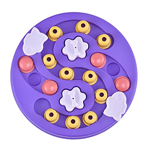 CHIZISX Hundespielzeug, Hundenapf, langsames Fressen, multifunktionale Erstickungsplatten für Hunde, Anti-Erstickung, lebensmittelechte Platte von CHIZISX