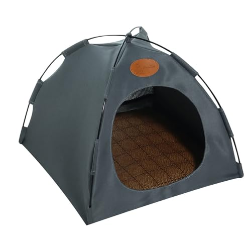 CHIZISX Katzenbett, Katzenzelt, Bett für Innenbereich, Katze, kleine Hunde, Haus, Tipi, Zelt, Bett, Foto-Requisiten für Tipi von CHIZISX