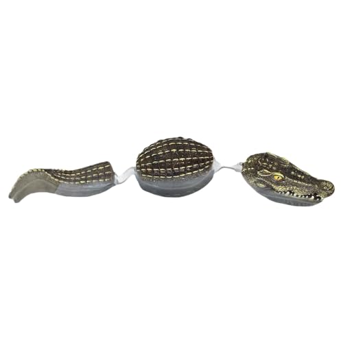 CHIZISX Schwimmendes Harz Krokodilian Dekoy Teichverrückte Sonnenbeständige wasserdichte Dekoration Für Poolsiden Garten Patios Display Teich Krokodilstatue CHIZISX Schwimmendes Harz Krokodilian Dekoy Teichverrückte Sonnenbeständige wasserdichte Dekoration Für Poolsiden Garten Patios Display Teich Krokodilstatue von CHIZISX