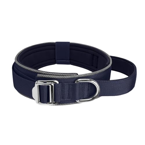 Reflektierendes Hundehalsband, erhöht die Nachtsicherheit, verstellbares Nylon-Haustierhalsband, weiche Innenpolsterung, reflektierender Hund Reflektierendes Hundehalsband, erhöht die Nachtsicherheit, verstellbares Nylon-Haustierhalsband, weiche Innenpolsterung, reflektierender Hund von CHIZISX