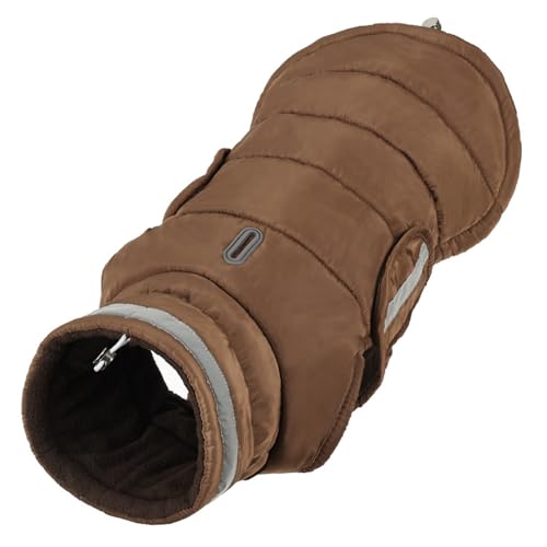 Reise-Hundemantel, Polyester-Kleidung, groß, modisch, leicht, für Medien bis große Haustiere, warmes Hunde-Kleidungsstück Reise-Hundemantel, Polyester-Kleidung, groß, modisch, leicht, für Medien bis große Haustiere, warmes Hunde-Kleidungsstück von CHIZISX