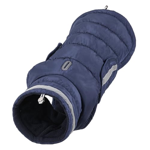 Reise-Hundemantel, Polyester-Kleidung, groß, modisch, leicht, für Medien bis große Haustiere, warmes Hunde-Kleidungsstück Reise-Hundemantel, Polyester-Kleidung, groß, modisch, leicht, für Medien bis große Haustiere, warmes Hunde-Kleidungsstück von CHIZISX
