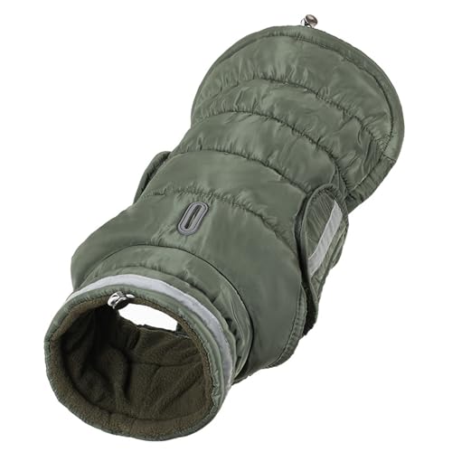 Reise-Hundemantel, Polyester-Kleidung, groß, modisch, leicht, für Medien bis große Haustiere, warmes Hunde-Kleidungsstück Reise-Hundemantel, Polyester-Kleidung, groß, modisch, leicht, für Medien bis große Haustiere, warmes Hunde-Kleidungsstück von CHIZISX