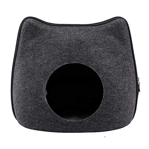 CHNNO1 Hund Katze Bett Höhle Schlafsack Filztuch Haustierhaus Nest Katzenkorb Produkte und Matten für Katze Tierbedarf von CHNNO1