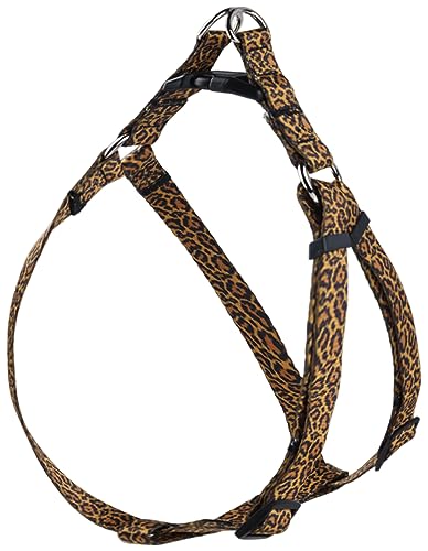 Dog Harness for Adjustable Chest Harness,Soft Running Harness Safe Control,Sizes for Small,Medium and Large Dogs,Puppy Car Cat Harness（L/Leopardenmuster von CHOOSEONE