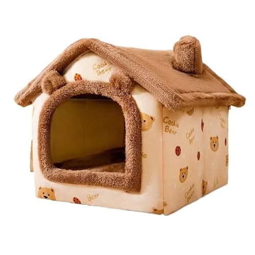 Faltbare Hundehütte, Zwinger-Bettmatte for kleine mittelgroße Hunde, Katzen, Winter, warmes Katzenbett, Nest, Haustierprodukte, Korb, Haustiere, Welpen, Höhle, Sofa(16,S Within 3.5kg pet) von CHRISK